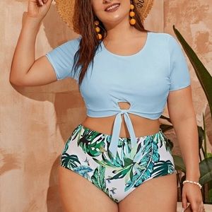 Plus size bikini